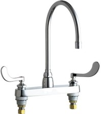 Chicago Faucets 1100-GN2AE35-317AB Commercial Grade High Arch - Chrome