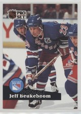 1991-92 Pro Set Jeff Beukeboom #444 1dm1