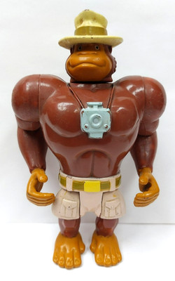 Figurine Ghostbusters Filmation - Tracy Avec Arme Et Sac à Dos Gorille A-2 - TYCO