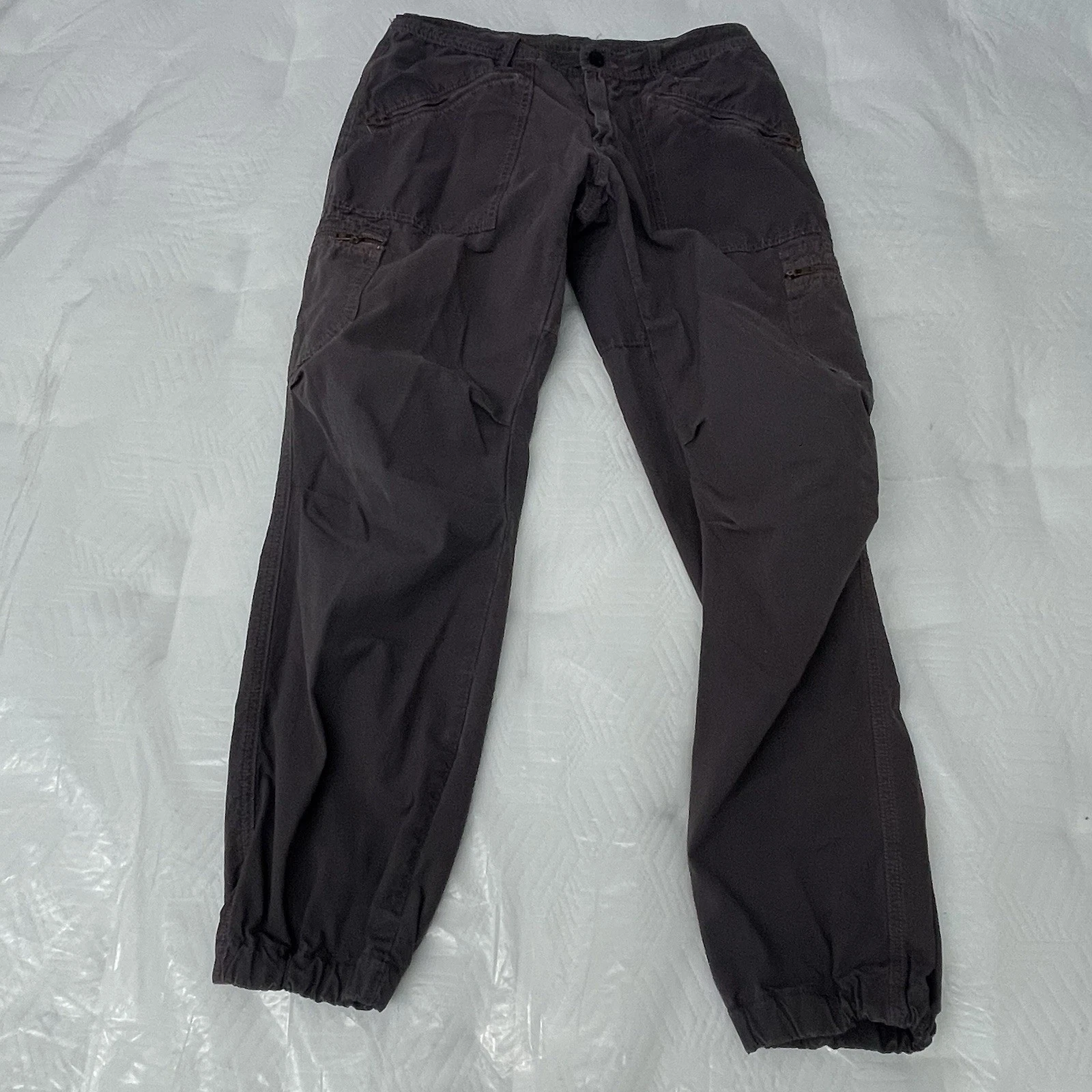 Aviator Colby Kane Joggers The Flight Pant Cargo Brown Sz W30 L29 Cotton