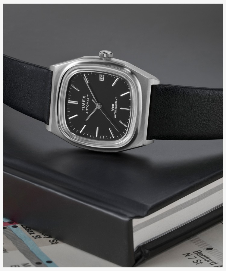 時計 REISSUE 1983 E-line tw2y07500 TIMEX REISSUE 1983 ELINE TW2Y07500 Wristwatch Black Timepiece