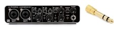 Behringer U-Phoria UMC204HD USB Audio Interface  Hosa GHP-105 Value Bundle
