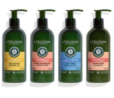 L'Occitane Aromachology Shower Gel, Body Lotion, Shampoo, Conditioner 4 x 300ml