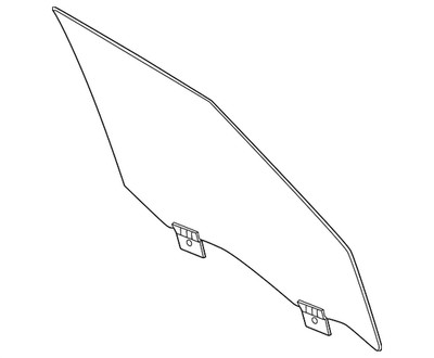 Genuine Nissan Door Glass 80300-7JA0A
