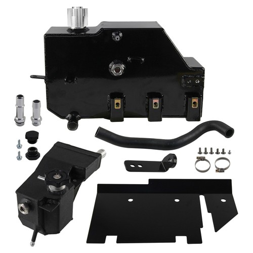 Aluminum Primary & Secondary Degas Tank for Ford F-250 F-350 Super Duty 6.7L - Picture 2 of 8
