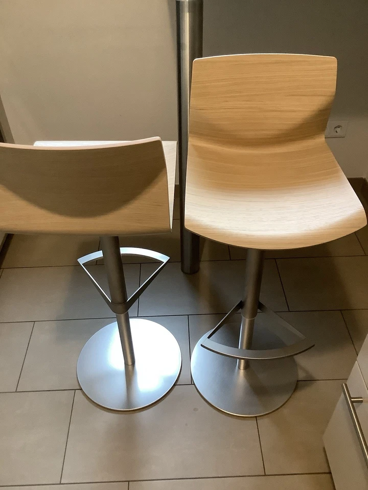 La Palma Hocker ‘Kai’ - Eiche, gebleicht