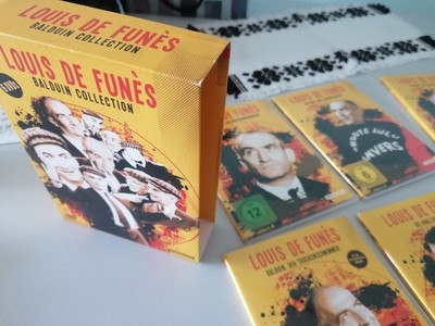 Original DVD Box Louis de Funes Balduin Fan Collection Deutsche Version Sammlung
