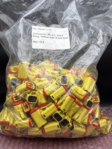 Pack of 200 Molex 93445-3105 Automotive Connectors 4CKT ML-XT Plug NEW - Picture 9 of 9