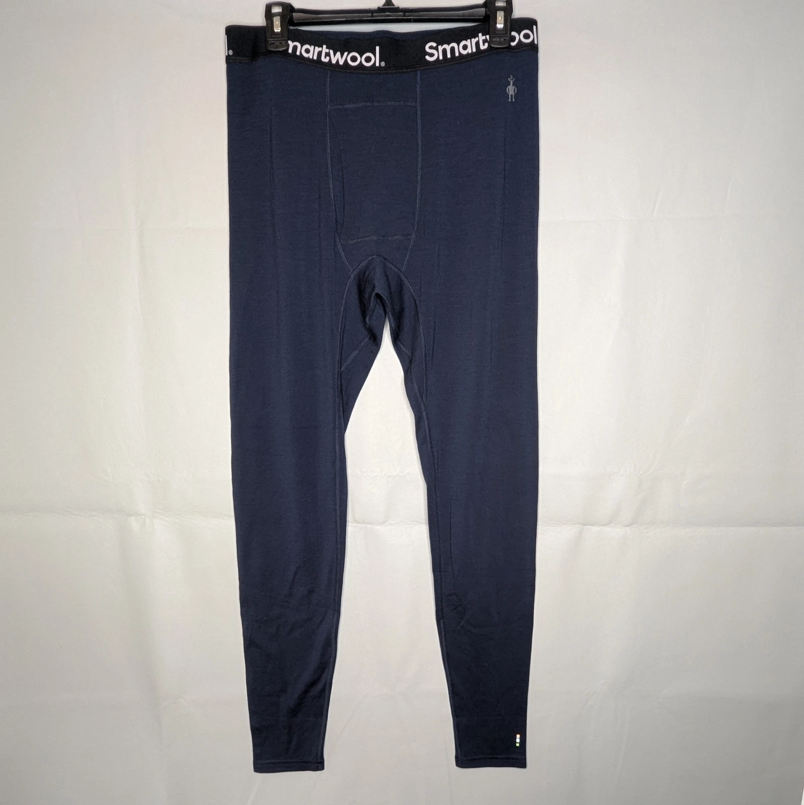 SmartWool Classic Thermal Merino Base Layer Bottoms Size Mens Large Navy