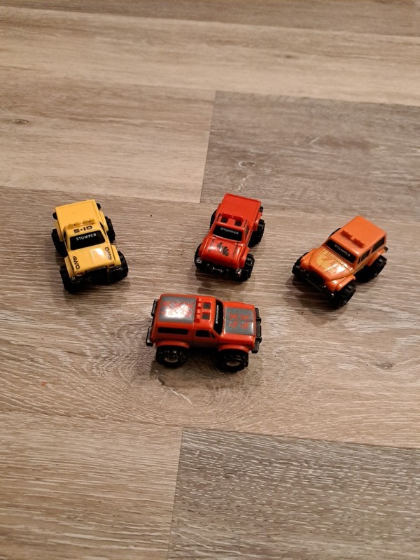 Mcdonalds Stompers LOT OF 4