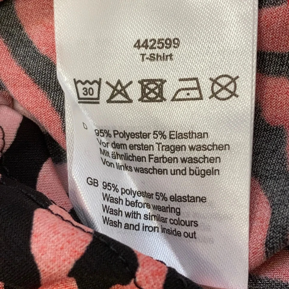 Couture Line, Trainingsoberteil, Größe: 42, Rot/Schwarz, Elasthan/Polyester #KHG - Bild 4 von 4