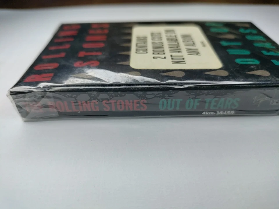 Out of Tears [US] [Maxi Single] by The Rolling Stones (Cassette, Oct-1994 SEALED - Image 4 of 4