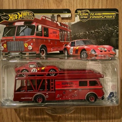 Hot Wheels Team Transport Ferrari 250 GTO Fiat 642 RN2 Bartoletti
