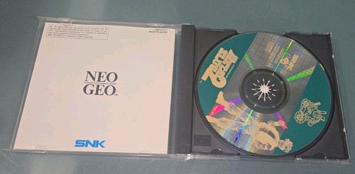 Metal Slug 2 Neo Geo CD NEAR MINT! Missing Spine Card! - Picture 2 of 4