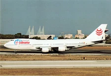 Postcard Airline PULLMANTUR AIR B747-228B EC-JFR CC7.