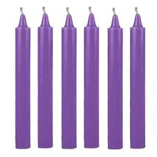 Dinner Candles Non Drip Birthday Christmas Black Red Blue Green Orange Long Burn