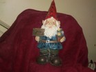 Must Read! Welcome Gnome With Flowers,Latex Mold,Concrete/Plaster