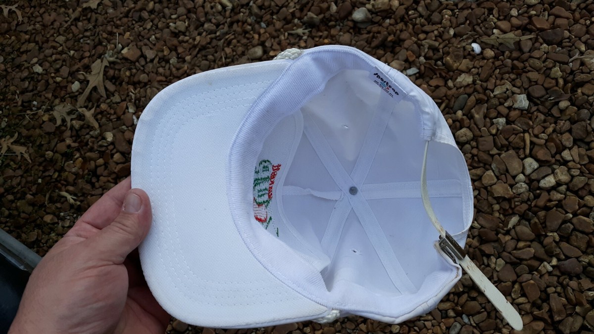  Vintage 80’s Diet 7up Soda  Adjustable Embroidered Logo Cap Hat Rope View 2