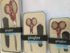 Gingher Designer Series Scissors  ~Sonia~ 4 -5 or 8 Inch !!!!! 