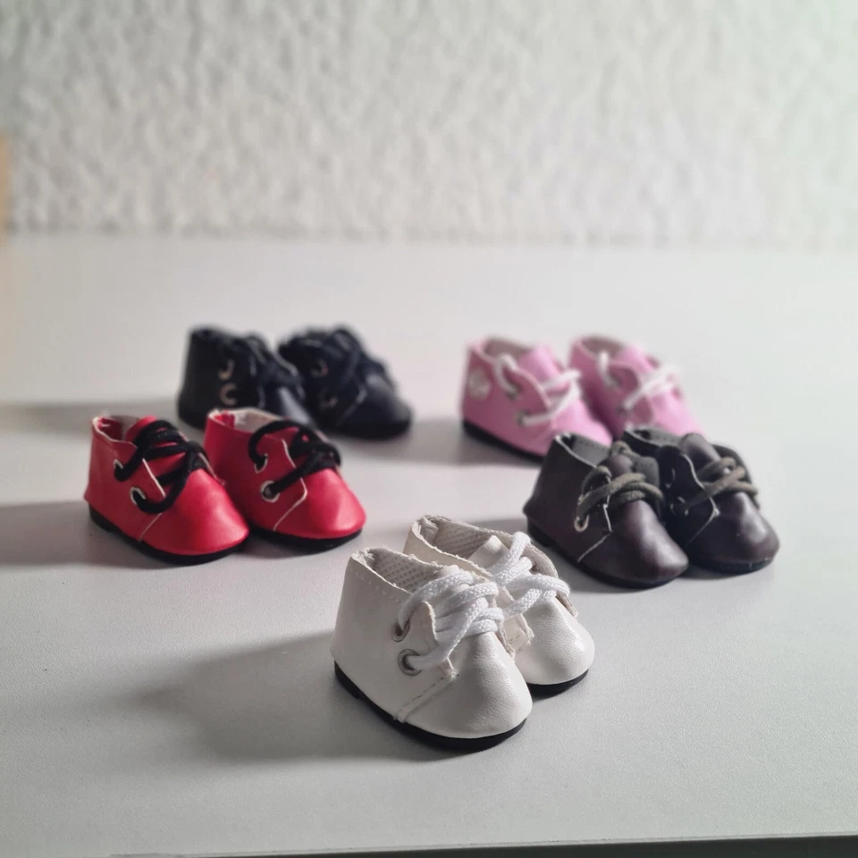 Rosa/Pink 5 Cm Schuhe Stiefel Sandalen 14,5 Zoll/32cm Puppe/Tilda Puppe Zubehör  - Bild 2 von 3