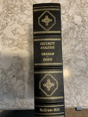 Rare Limited Edition Security Analysis By Benjamin Graham & David Dodd