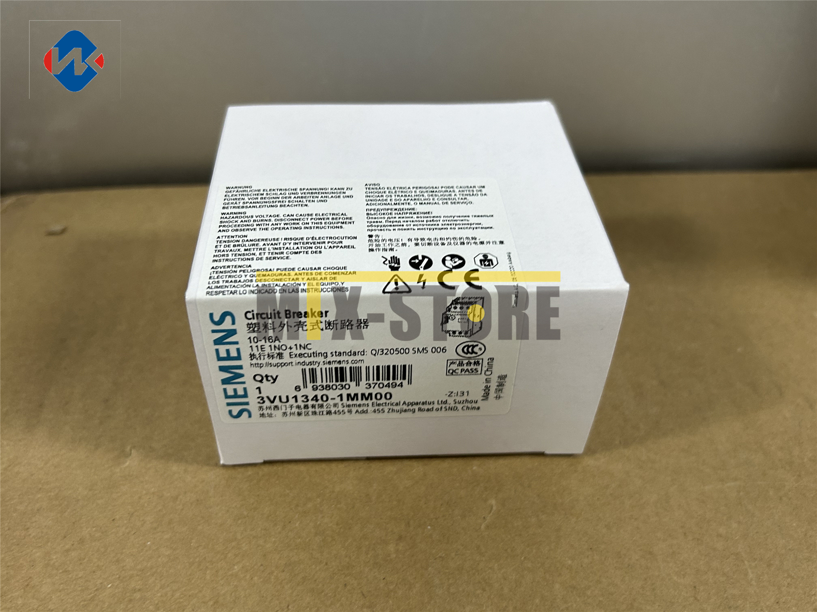1PC Brand New In Box Siemens Circuit Breaker 3VU1340-1MM00 3VU13401MM00