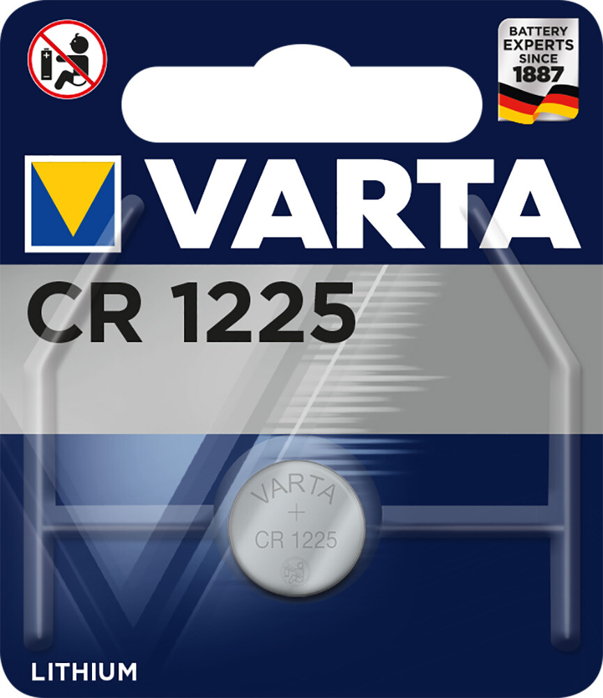 Thumbnail - 1x Varta Cr1225 48mah Batterien Knopfzellen Knopfzelle Uhren Mhd