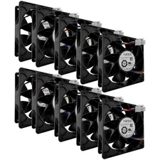 10pcs Bitmain Antminer Cooling Fan 4pin For Bitmain Antminer S21 S19Kpro US Ship