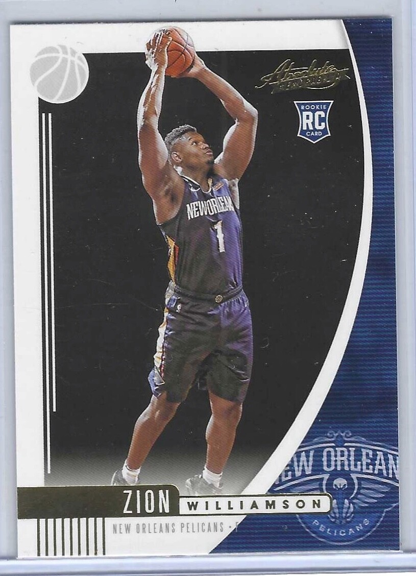 ZION WILLIAMSON 2019-20 PANINI ABSOLUTE MEMORABILIA ROOKIE RC #16