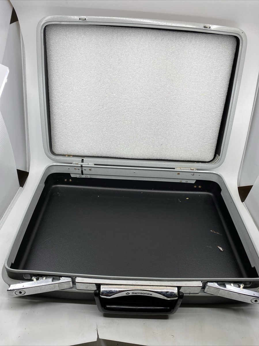 Vintage Luggage Samsonite Profile Hard Case Suitcase Black | eBay