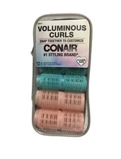 Conair Voluminous Curls snap together to customize 12pk Reusable Bag NEW
