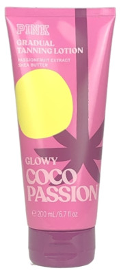 VICTORIA'S SECRET PINK GLOWY COCO PASSION GRADUAL TANNING LOTION 6.7 oz 200ml