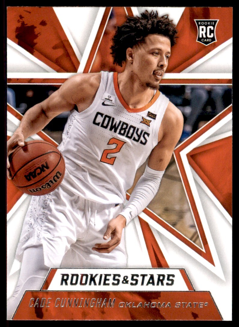 Cade Cunningham 2021-22 Panini Chronicles Draft Rookies & Stars Rookie #301 OSU