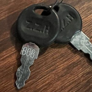 Replacement Camper RV Compartment Door Cabinet Key Marked ZZH #868