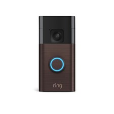Ring Battery Doorbell   1440p Head-to-Toe HD, Smart Alerts   Venetian Bronze