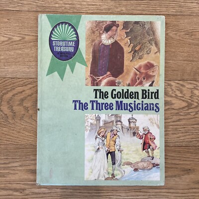 The Golden Bird The Three Musicians McCall's Storytime Treasury 1969 Vintage