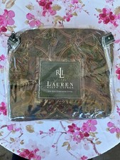 NEW Ralph Lauren Brianna Paisley Equestrian KING DUVET / COMFORTER COVER Rare