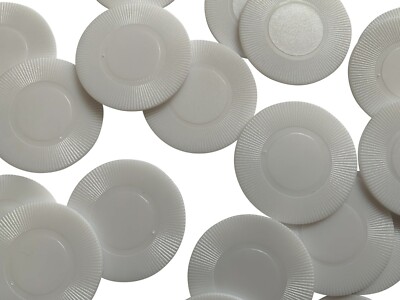 GÜNSTIGE WEISSE POKERCHIPS / SPIELSTEINE - FARBE + MENGE WÄHLBAR - VOLLE BREITE. 