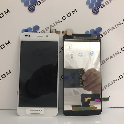 Ersatzdisplay Weiß Wiko Win Lite LCD+Touch Professionell Versand MRW 24H