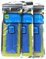 3 Packs i m Active Maximum Holding Power Blue Activated Head Wrap No Slip Hair