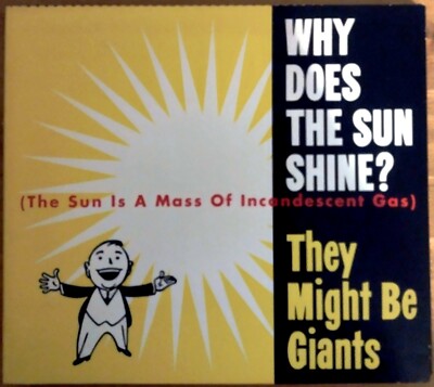 They Might Be Giants - Why Does The Sun Shine?, CD Single Digipak, M/M