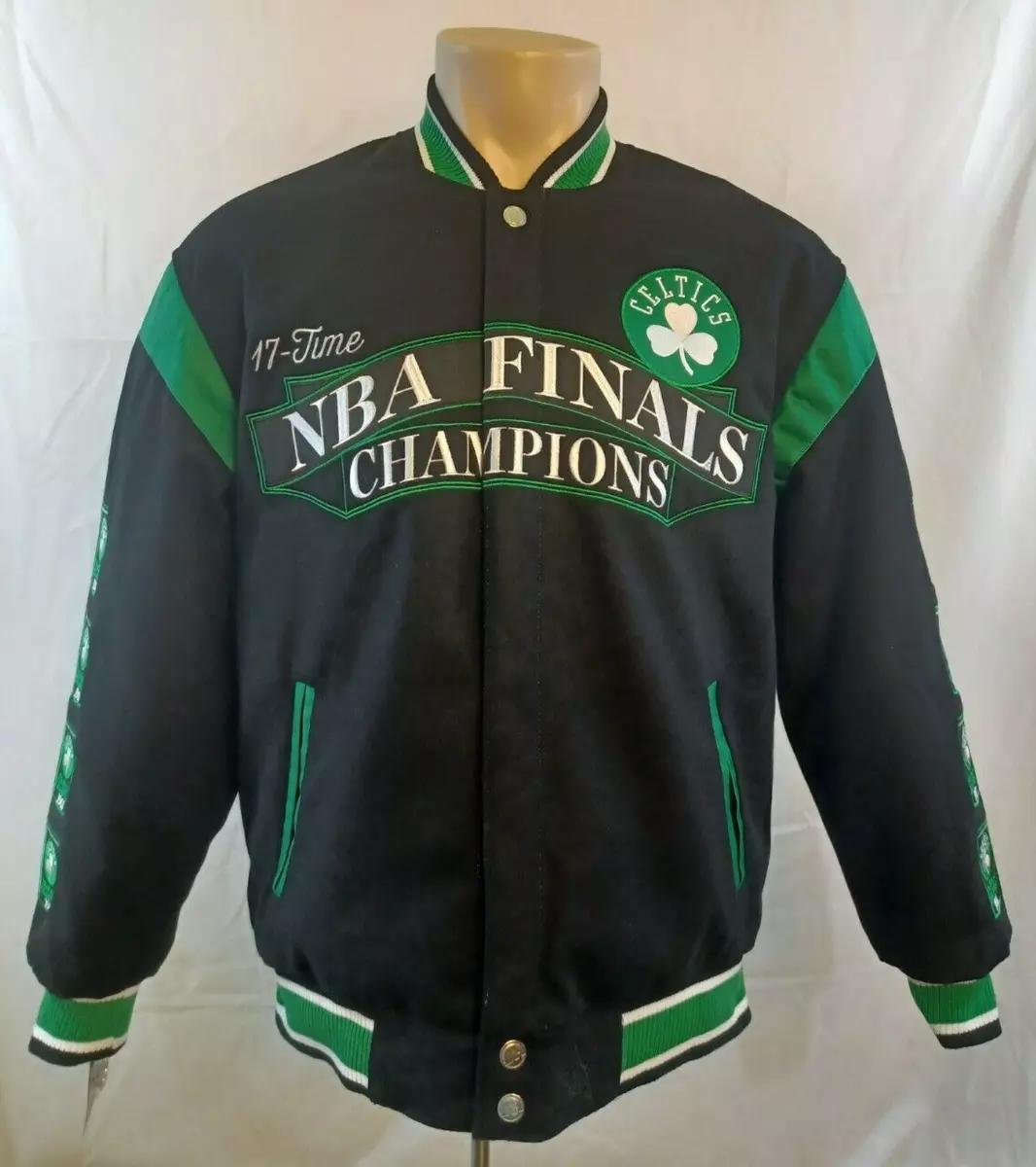 Boston celtics sales championship jacket