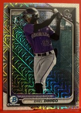 Eriel Dihigo 2024 Bowman Chrome Mojo Refractor 1st Bowman #BCP-200 Rockies