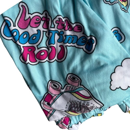 Briefly Stated Women’s Size 2X (18-20) Roller Skates Jogger Sleep Pajama Pants - Picture 4 of 4