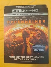 Oppenheimer 4K UHD Blu-ray Cillian Murphy NEW PLUS Complete Screenplay By Nolan