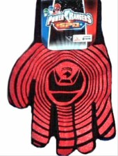 Power Rangers SPD Red Child Gloves Cold Weather New made 2004