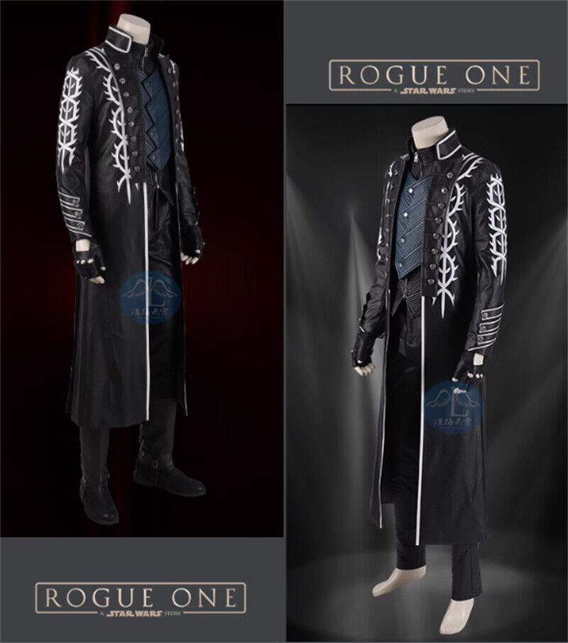 Devil May Cry 5 Vergil Cosplay Costume Leather Full Set