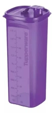 Tupperware Slim Line 2 Quart Square Pitcher in Purple NEW!