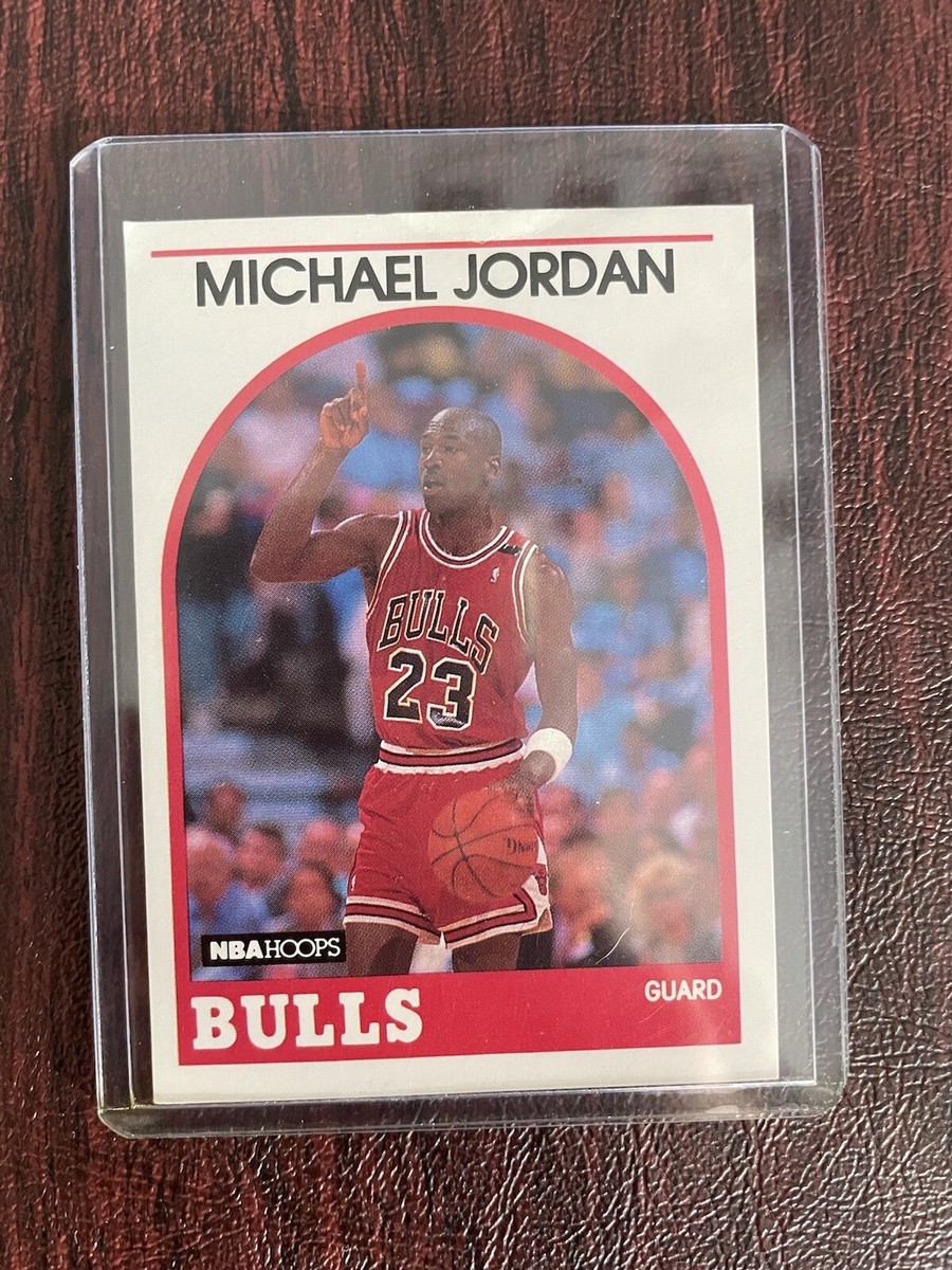 Michael Jordan NBA Hoops 1989 Basketball Card | eBay