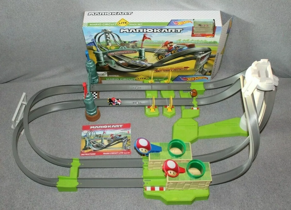 🍄 Hot Wheels Mario Kart Circuit Lite Track Set *YOU CHOOSE REPLACEMENT  PARTS*🍄